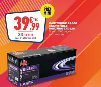 Bureau Vallée Brother cartouche laser compatible tn2320 offre