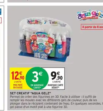 Aqua gelz set creatif