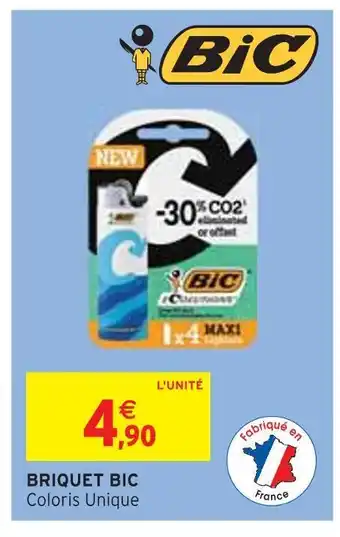 Intermarché Bic briquet offre