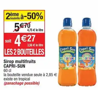 Cora x Carrefour Sirop capri sun offre
