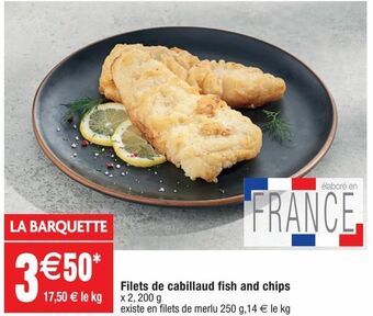 Cora x Carrefour Cabillaud offre