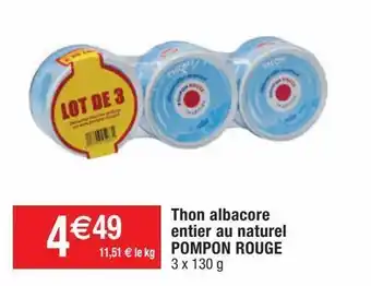 Cora x Carrefour Thon au naturel offre