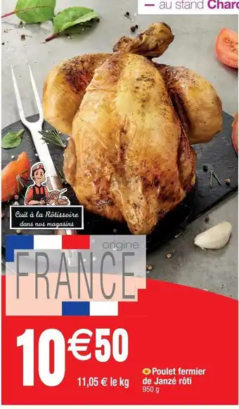 Cora x Carrefour Poulet fermier offre