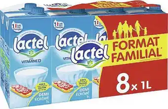 Casino Supermarchés Lait demi-écrémé offre