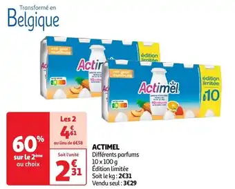 Auchan ACTIMEL offre
