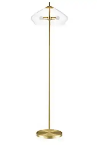 Castorama Lampadaire capolin 3 ampoules e14 ip20 métal doré offre