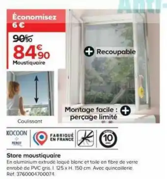 Castorama Store moustiquaire offre