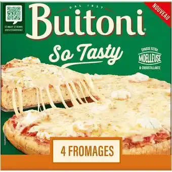 Pizza so tasty 4 fromages surgelée buitoni