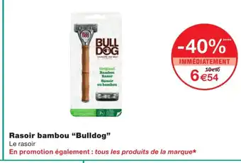 Rasoir bambou Bulldog