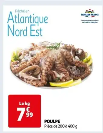 POULPE Pièce de 200 à 400 g