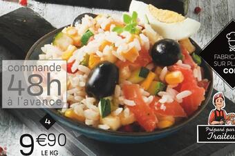 Cora x Carrefour Salade de riz niçois offre