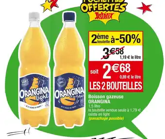 Cora x Carrefour Orangina boisson gazeuse offre