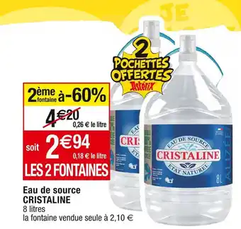 Cristaline eau de source