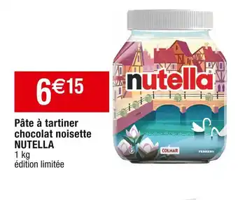 Cora x Carrefour Nutella pâte à tartiner chocolat noisette offre