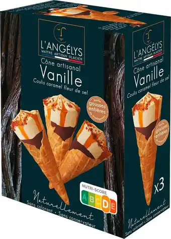 Match L'angelys cône de glace artisanale offre
