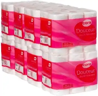 Match Cora papier toilette offre