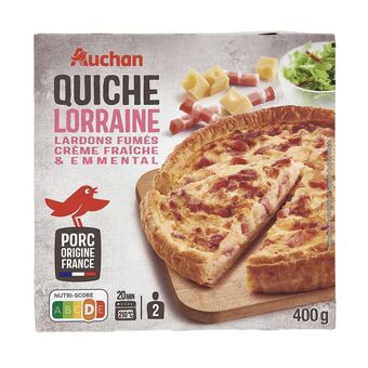 Auchan Quiche lorraine auchan offre