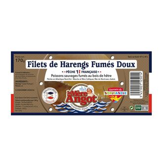 Auchan Filets de harengs fumés doux la mère angot offre