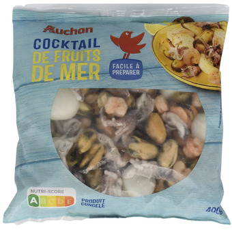 Auchan Cocktail de fruits de mer congelé auchan offre