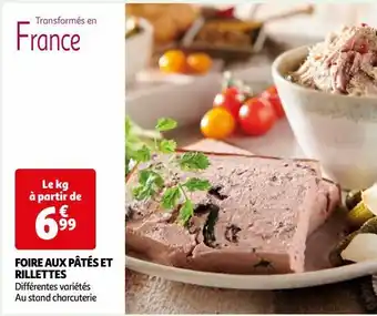 Auchan Foire aux pâtés et rillettes offre