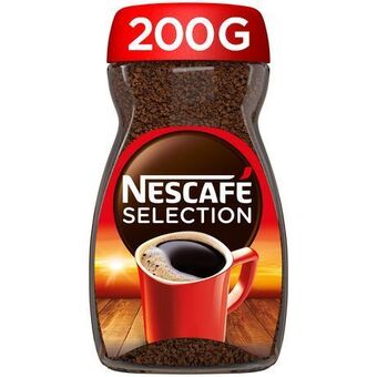 Café soluble nescafé sélection