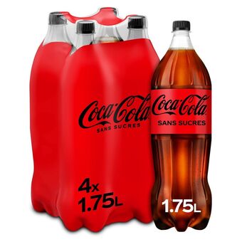 Auchan Coca cola sans sucres offre