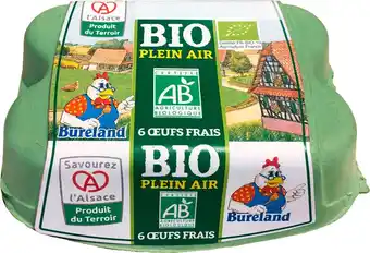 Match Bureland oeufs bio offre