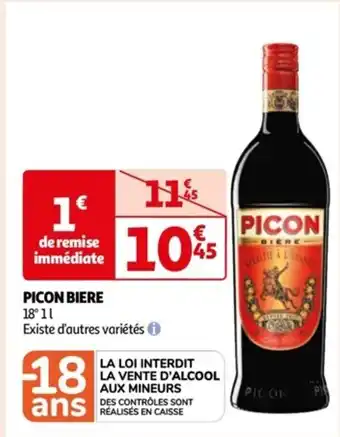 Auchan PICON BIERE 18° 11 offre