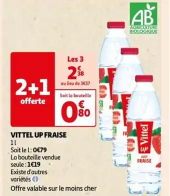 Auchan VITTEL UP FRAISE offre