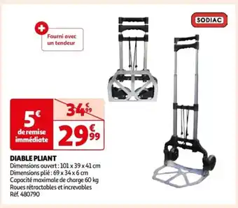 Auchan DIABLE PLIANT offre
