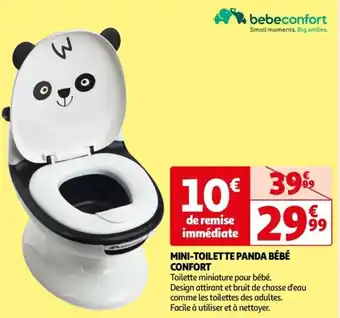 Auchan MINI-TOILETTE PANDA BÉBÉ CONFORT offre