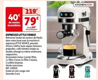 Auchan ESPRESSO LITTLE VENICE offre