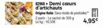Thiriet Demi cœurs d'artichauts offre