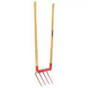 Truffaut Duchesnay - fourche tarabate 4 dents avec manche en bois offre