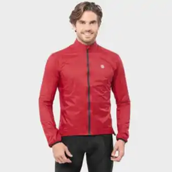 Decathlon Veste pluie cyclisme siroko j2 montvernier rouge homme offre