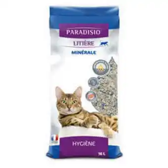 Paradisio - litière minérale pour chat - 16 litres