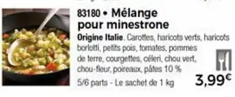 Thiriet Mélange pour minestrone offre