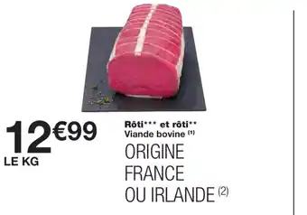 Monoprix Viande bovine offre