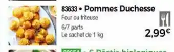 Thiriet Pommes duchesse offre