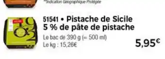 Thiriet Pistache de Sicile offre