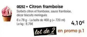 Thiriet Citron framboise offre