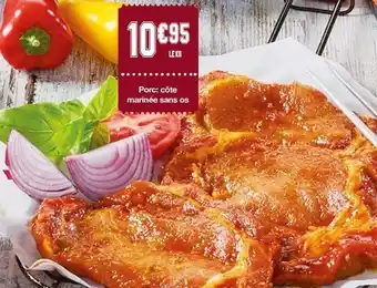Migros Côtes marinées offre