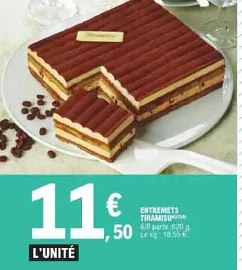E.Leclerc ENTREMETS TIRAMISU offre