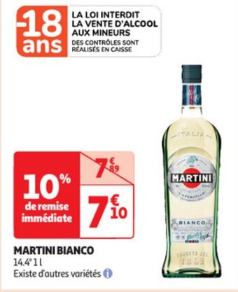 Auchan MARTINI BIANCO offre