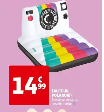 Auchan FAUTEUIL POLAROID offre