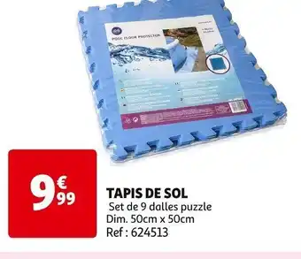 Auchan TAPIS DE SOL offre
