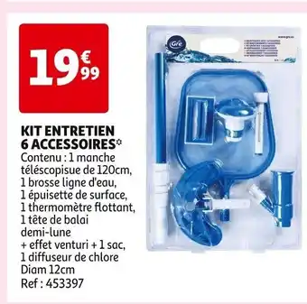 KIT ENTRETIEN 6 ACCESSOIRES**