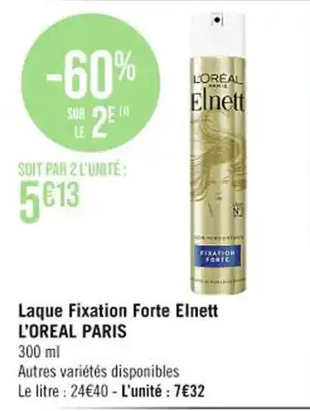 Laque Fixation Forte Elnett L'OREAL PARIS