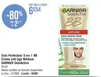 Soin Perfecteur 5-en-1 BB Crème anti-âge Médium GARNIER SkinActive