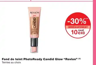 Monoprix Fond de teint Photo ready Candid glow Revlon offre